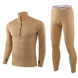 Quick Sweat Winter Compression Johns Clothing Thermal Drying Warm Long Underwear Military Army Men Sets Fleece Thick Thermo