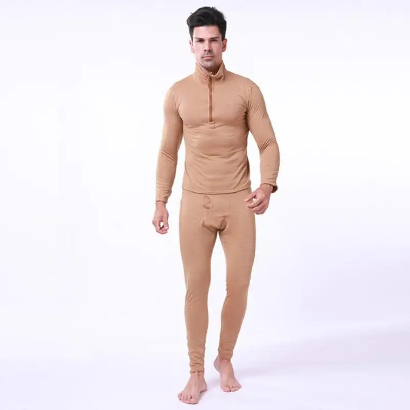 Quick Sweat Winter Compression Johns Clothing Thermal Drying Warm Long Underwear Military Army Men Sets Fleece Thick Thermo