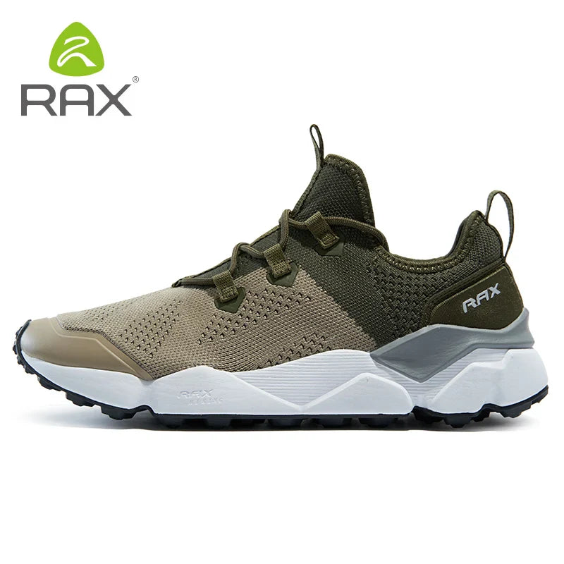 RAX Outdoor Breathable Hiking Shoes Men Lightweight Walking Trekking Wading Shoes Sport Sneakers Men Outdoor Sneakers Male