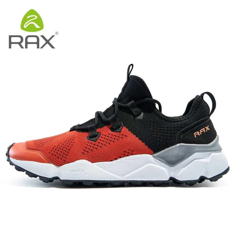 RAX Outdoor Breathable Hiking Shoes Men Lightweight Walking Trekking Wading Shoes Sport Sneakers Men Outdoor Sneakers Male