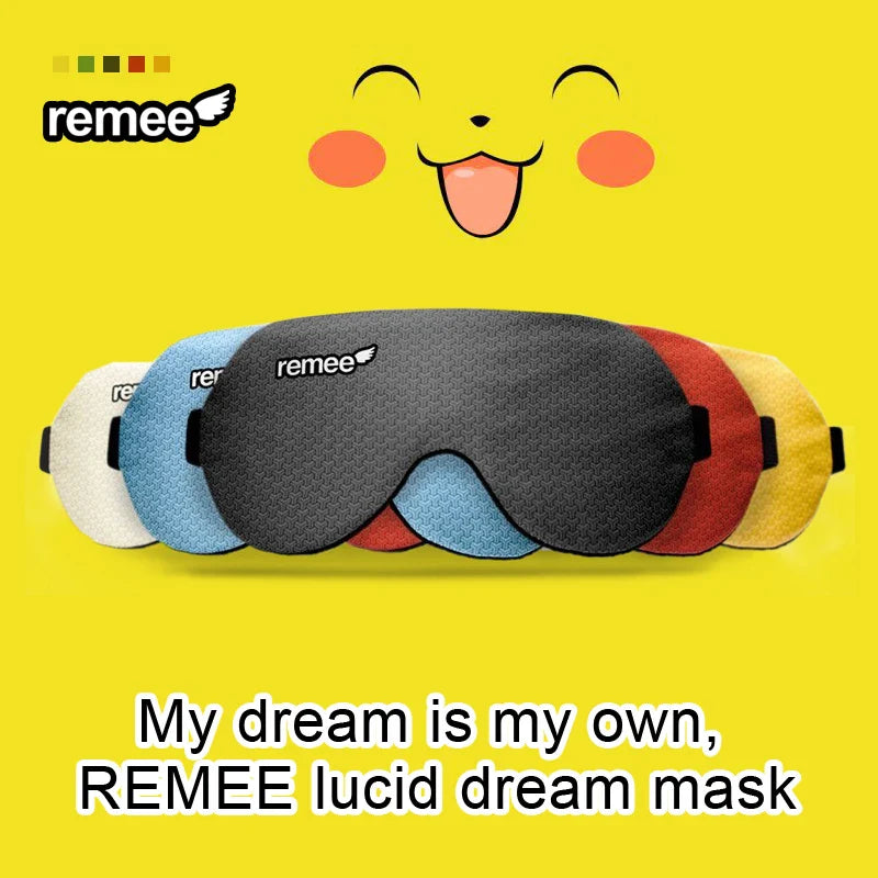 REMEE Remy dream mask control repair lucid dreams Smart sleep shading 3D magical eye mask Sleep glasses Soft cotton mask Inception patch Eye Sleep Glasses smart device eye care Birthday Santa New Year gift