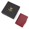 RFID Credit Cards Holder Genuine Leather Wallet with Money Clip Luxury Magic Trifold Wallets Coin Pocket Smart Pop Up Cardholder