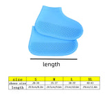 Rain Shoes Cover Solid Color Non Slip Shoes Case Zipper Silicone Waterproof Shoe Covers Reusable man Waterproof shoe cover