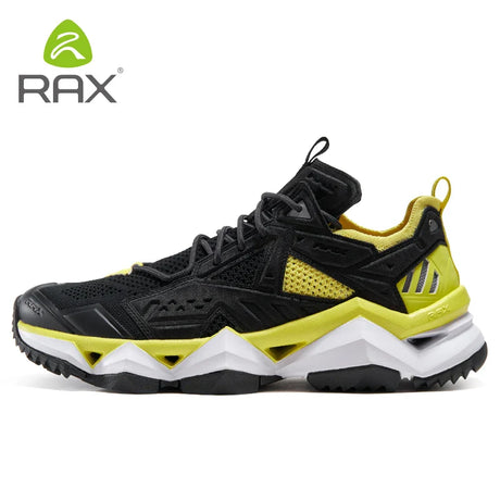 Rax Men Waterproof Hiking Shoes Breathable Hiking Boots Outdoor Trekking Sports Sneakers Tactical Shoes