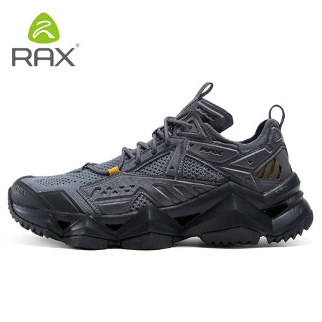 Rax Men Waterproof Hiking Shoes Breathable Hiking Boots Outdoor Trekking Sports Sneakers Tactical Shoes