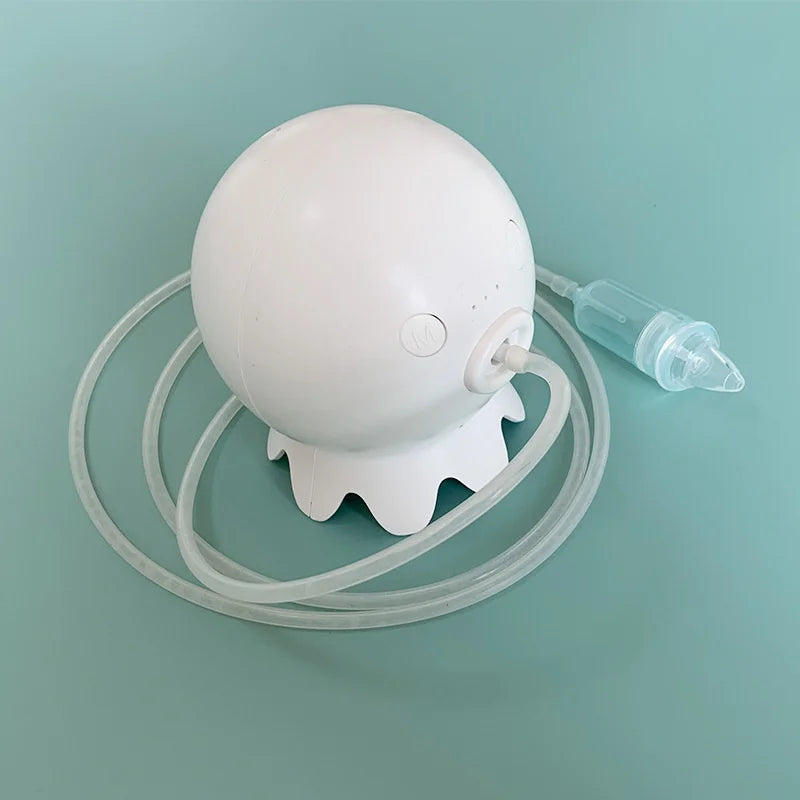 Rechargeable Baby Nasal Snot Aspirator Adjustable Suction Health Care Electric Safety Nose Cleaner For Newborn Toddler Tool