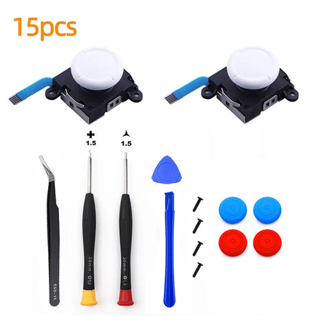 Replacement Joycon Joystick Thumb Stick Repair Kit for Nintendo Switch 3D Joystick Analog Sticks NS Lite Controller Repair Tool