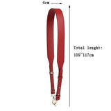 Replacement Women Shoulder Bag Leather Strap Accessories for Handbags Purses Handles Free Shipping Adjustable 109cm~117cm