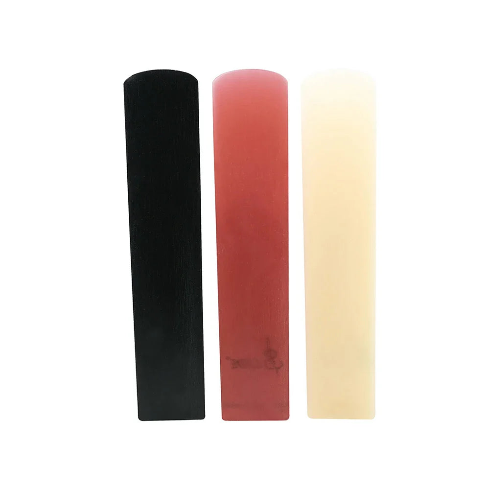 Resin Reeds Saxophone Reeds 3 Pack For Clarinet Resin Plastic Soprano/Alto/Tenor Wind Moving Smooth High Quality