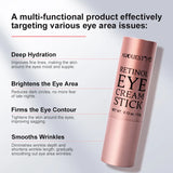 Retinol Eye Cream Stick Dark Circles Eye Bags Remover Anti-Wrinkle Anti-Puffiness Reduces Fine Lines Moisturizing Eye Skin Care