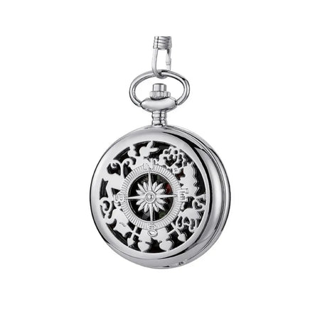 Retro Outdoor Hiking Navigation Compass Vintage Bronze Pocket Compass Kid Gift Retro Pocket Watch Compass Outdoor Tool