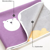 Reusable Cloth Diaper Baby Changing Pad Mattress Diaper Newborn Cotton Washable Waterproof Travel Mat Cover Sheet