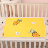 Reusable Cloth Diaper Baby Changing Pad Mattress Diaper Newborn Cotton Washable Waterproof Travel Mat Cover Sheet