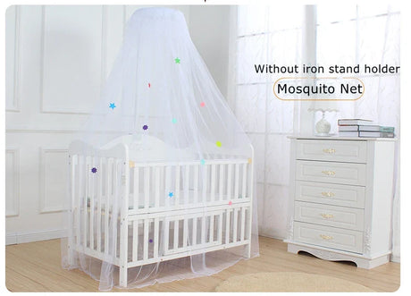 Romantic Baby Cradle Mosquito Net Children Cot Canopy Tent Crib Netting Mesh Without Stand Holder Kids Bedroom Decoration