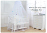 Romantic Baby Cradle Mosquito Net Children Cot Canopy Tent Crib Netting Mesh Without Stand Holder Kids Bedroom Decoration