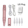 Rose Gold Professional Dermograph Wireless Permanent Makeup Machine Pen Beauty Eyebrow Tattoo Machine