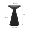 Round Light Luxury Metal Coffee Table Living Room Furniture Sofa Side Table A Few Balcony Tea Table Bedroom Nightstand