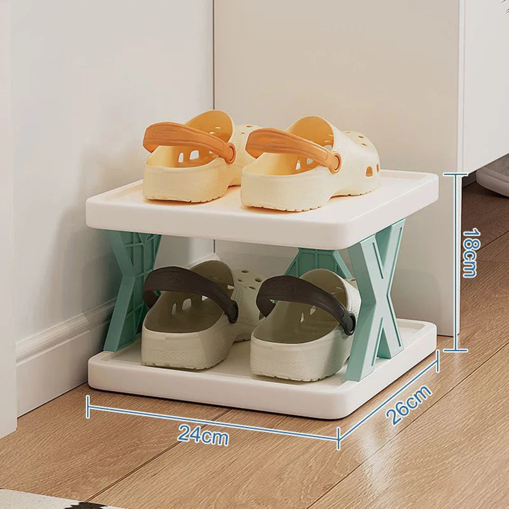 Rounded Combined Shoe Cabinet Storage Small And Convenient Can Be Freely Household Multi-Layer Corners Plastic Storag