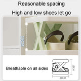 Rounded Combined Shoe Cabinet Storage Small And Convenient Can Be Freely Household Multi-Layer Corners Plastic Storag