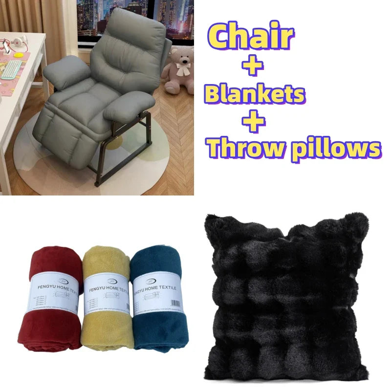 Russian Hot Products 2023 Latest Computer Chair Lazy Sofa Bed Chair Sleeping Dormitory Chair