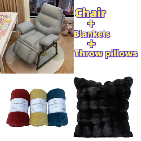 Russian Hot Products 2023 Latest Computer Chair Lazy Sofa Bed Chair Sleeping Dormitory Chair