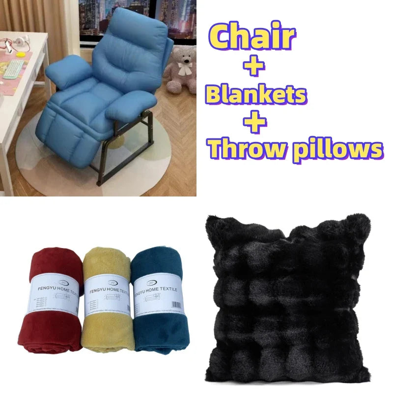 Russian Hot Products 2023 Latest Computer Chair Lazy Sofa Bed Chair Sleeping Dormitory Chair