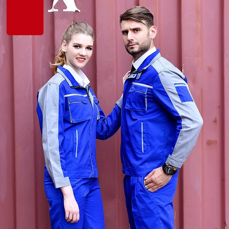 S-5xl Thick Work Clothing For Men Women Green Wear Resistant Worker Suit Coveralls Factory Workshop Reflective Repairmen Uniform