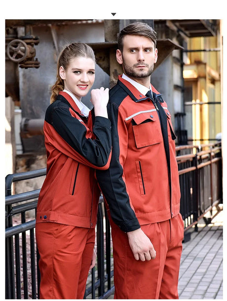 S-5xl Thick Work Clothing For Men Women Green Wear Resistant Worker Suit Coveralls Factory Workshop Reflective Repairmen Uniform