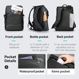 Mark Ryden 15.6 Inch USB Charging Business Briefcase Shoulder Waist Bag For Man WomenWaterproof Multi-Use Laptop Backpack