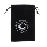 1PCS  Velvet Tarots Oracle Cards Storage Bag Runes Constellation Witch Divination Accessories Jewelry Dice Bag Drawstring Pouch