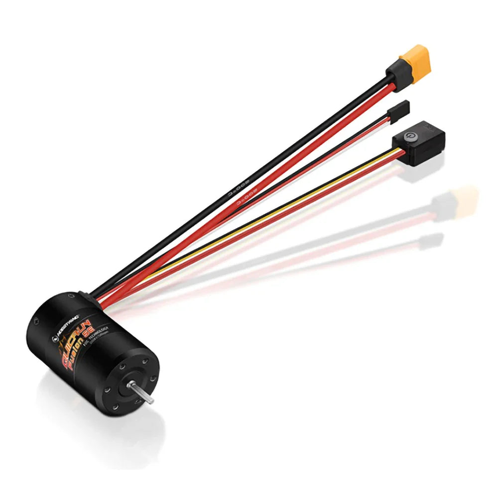 Hobbywing Quicrun Fusion Se 40a 1800kv 1200kv Combined Motor Esc For 1/10 1/8 Rc Model Car Crawler Accessories