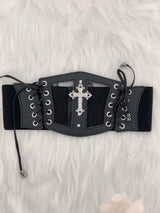 Kawaii Cummerbunds Gothic Cummerbunds Punk Cummerbunds y2k accessories gothic clothes y2k fashion Lolita Cummerbunds bustier top