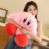 Anime Star Kirbyed Plush Toys Soft Stuffed Animal Doll Fluffy Pink Plush Doll Pillow Room Decoration Toys For Children's Gift