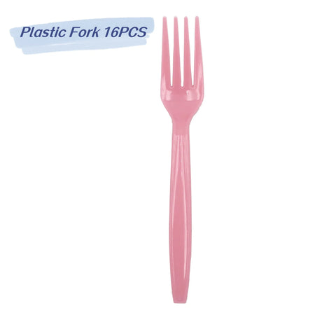 Flamingo Tableware for Birthday Decoration,Knife,Fork and Spoon,Dinner Set,Disposable Kitchenware,Table Decoration & Accessories