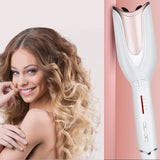 Automatic hair curler Hair care and styling appliance quickly heats cordless electric hair rotating rollers