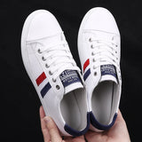 2024 Women's Genuine Leather Sneakers Women Casual Fashionable Sports Shoes Vulcanized White Flat Shoe Ladies White Sneakers