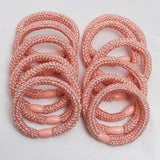 10Pcs Korean Strong Women Hair Scrunchies Girls Elastic Hair Rubber Bands Ponytail Hair Holders/Gum /Tie Accessories