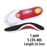 VAIPCOW VIP link Orthopedic insole red white