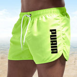 New Hot Summer Swim Trunks Sport Gym Running Shorts Male Beachwear Luxury Beach Shorts Quick Dry Mens Siwmwear Board Briefs