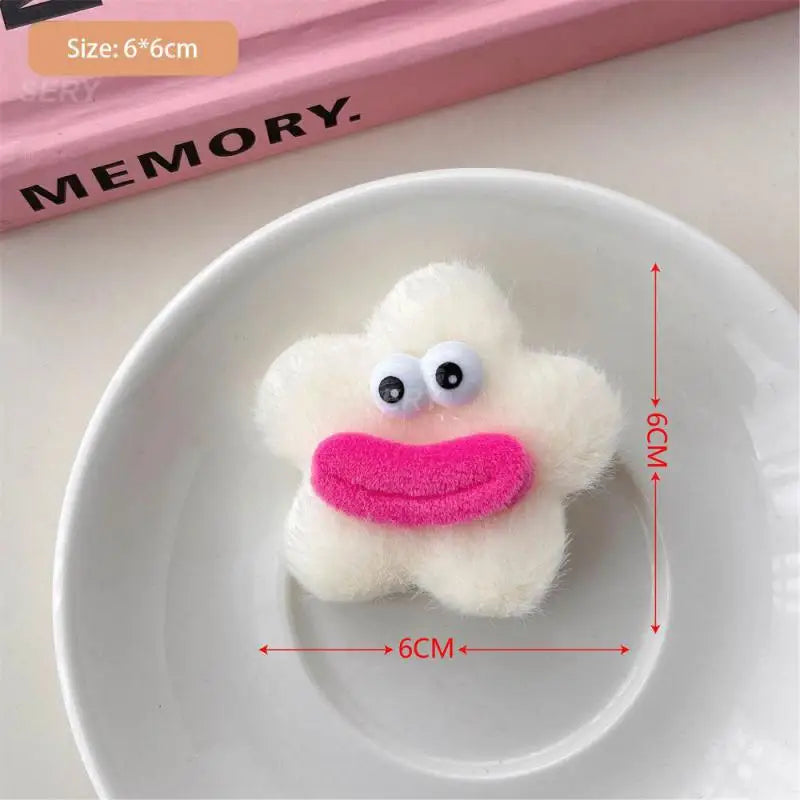 Duckbill Clip Curly Hair Eye-catching Weird Hairpin With Bangs Girl Hair Clip Hair Accessories Popular Funny Headgear Lovely