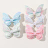 2/4/5Pcs Girls Cute Sequins Double Butterfly Hair Clip Bow Hairpins DIY Headwear Bow Decor Hairgrip Children Hair Accessories