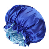 \New Extra-large Double Color Ding Nightcap for Women Europe and America Extra-Large Round Cap Chemotherapy Cap