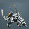 BuildMoc Horizon Dawn Giant Long Necked Beast Mecha Building Blocks Set Zero Thunder Tooth Mechanical Giraffe Monster Bricks Toy