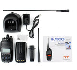 TYT TH-UV8000D Radio With Accessory Optional 10W Dual Band Handheld Radio 136-174&400-520MHz Amateur Walkie Talkie 3600mAh