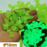 1000/500Pcs Garden Decoration Outdoor Luminous Stones Glow In The Dark Pebbles Aquarium Fish Tank Yard Decor Crystals Rocks Bulk