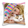 Cute Like Nastya Pillow Case Girls Pillowcase Sofa Bedroom Cushion Covers Home Decoration Kids Lovely Gifts 45*45cm Pillow Cover