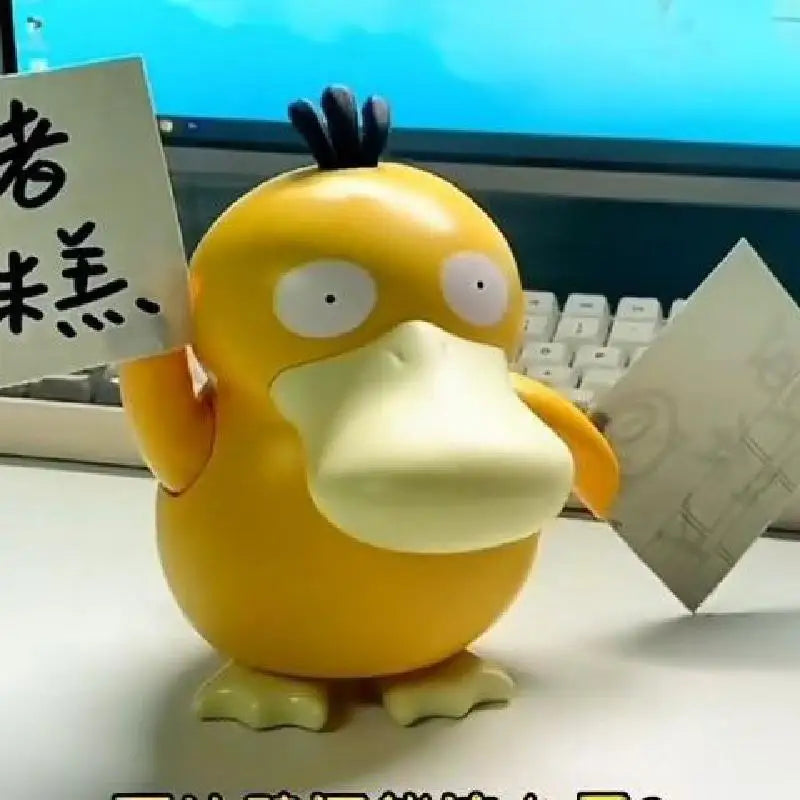 Pokemon Psyduck Dancing Swing Sounding Model Doll Anime Action Figure Diy Portable Luggage Music Box Toys For Children Gift