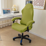 4Pcs/set Corn Velvet Office Gaming Chair Covers Home Stretch Spandex Computer Rotating Lift Armchair Seat Covers Dust-proof