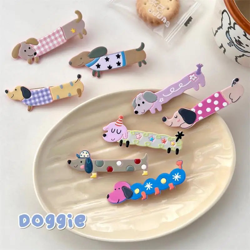 1/3/5PCS Duckbill Clip Lovely Eye-catching Short Hair Children's Cute Hair Accessories Cartoon Hairpin Hair Accessories Popular