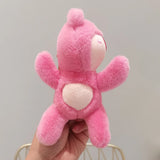 24Pcs 13-15cm Disney Lotso Strawberry Bear Plush Keychain Animation Derivatives Cartoon Bag Woman Backpack Car Pendant Toy